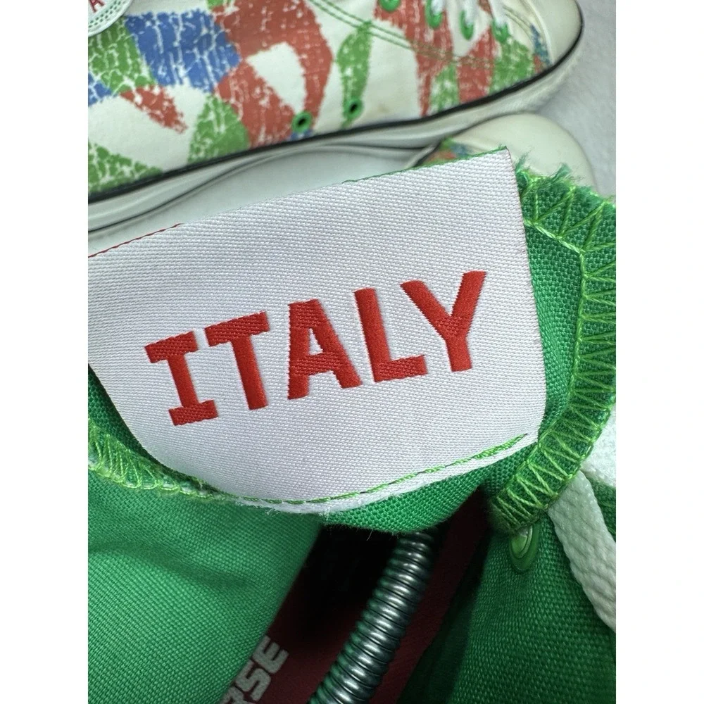 Converse Chuck Taylor All Star Italy Green/Red Size 12 - Picture 10 of 12